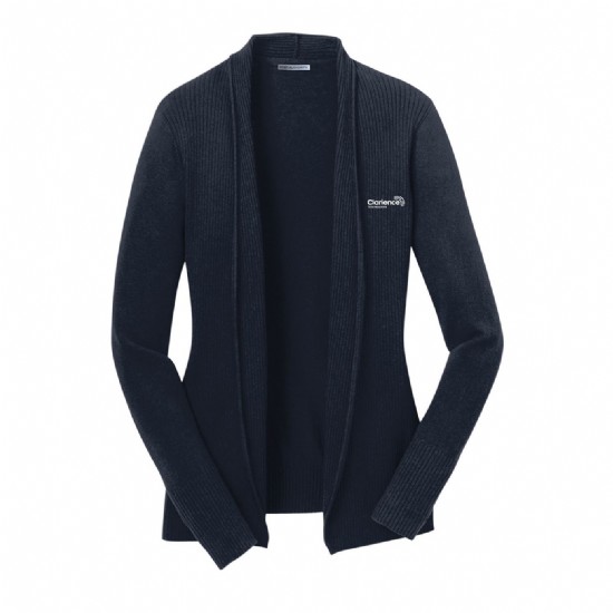 Ladies Open Front Cardigan Sweater