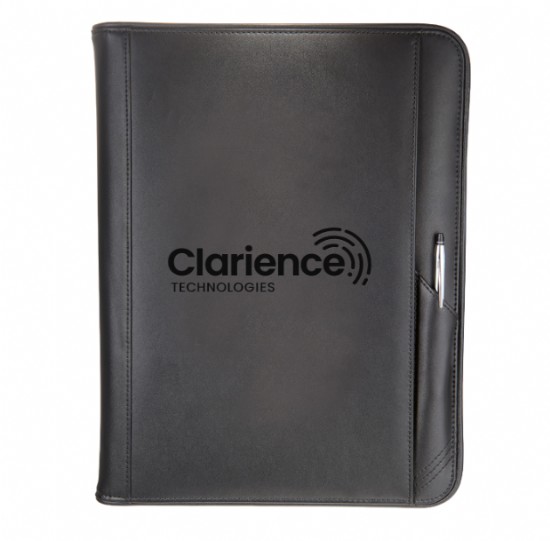 Cross Classic Leather Zippered Padfolio Bundle Set