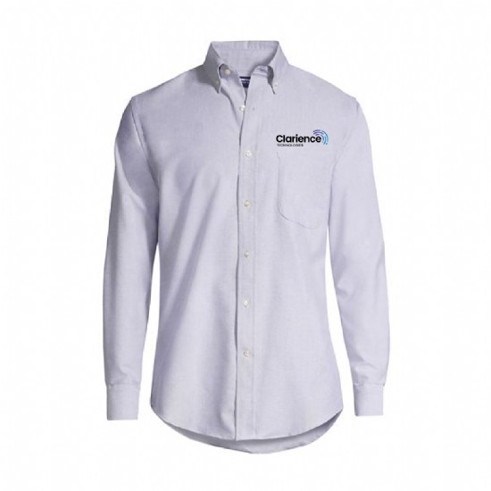 Men's Long Sleeve Oxford Shirt