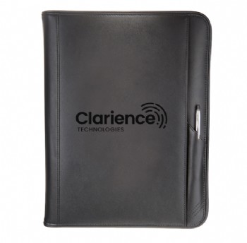 Cross Classic Leather Zippered Padfolio Bundle Set