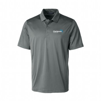 Cutter & Buck Prospect Textured Stretch Mens Short Sleeve Polo